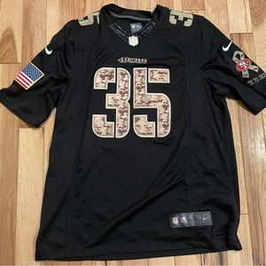 49er Salute to Service, Eric Reid Jersey.